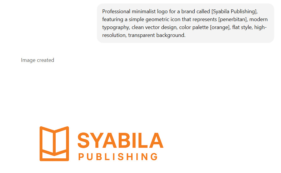 Prompt ChatGPT Buat Logo